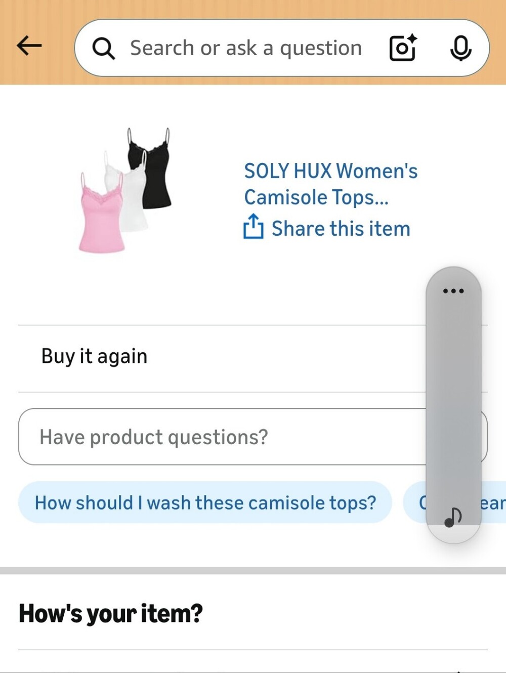 Women's Lace Trim Camisole Tops - Pink And Black White Sold Seperate